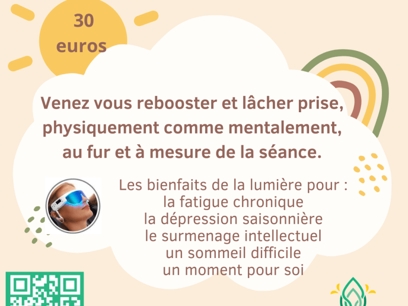 Offre Luminothérapie du 11 novembre au 31 décembre&nbsp;2024