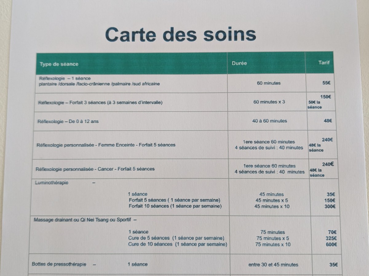 Changement de tarif à partir du 1er octobre&nbsp;2025